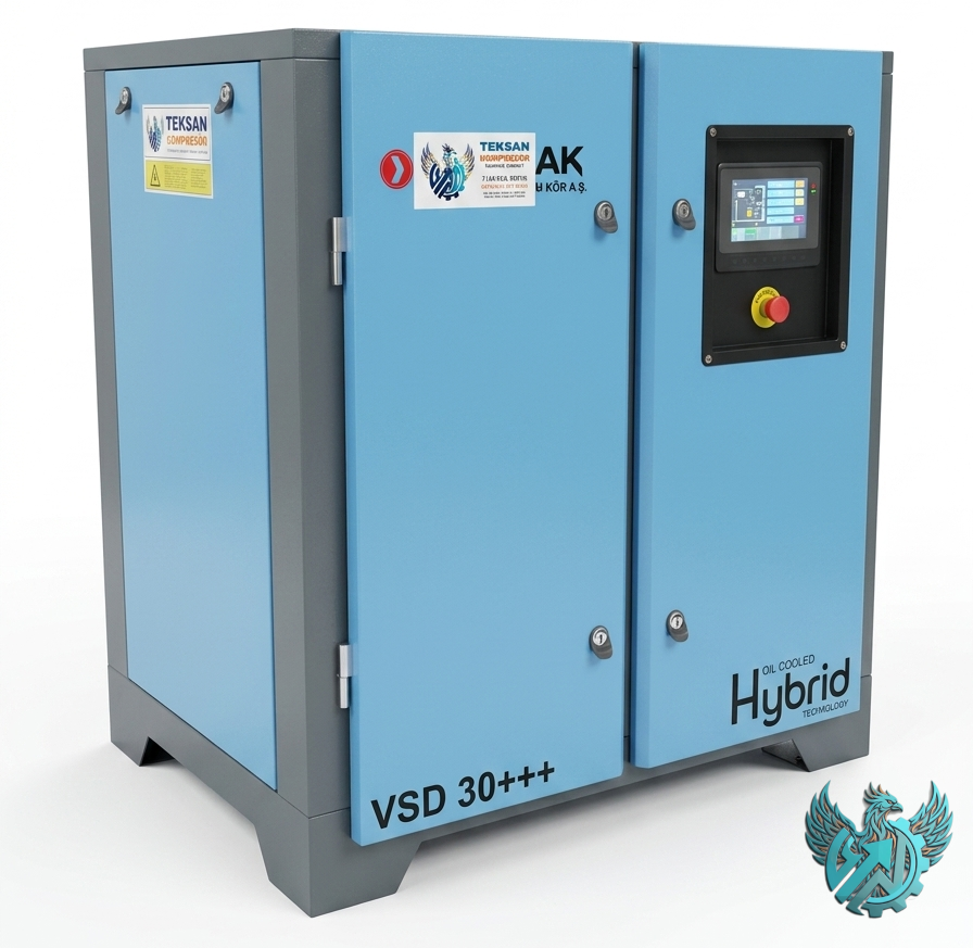 Teksan VSD30 Hibrit Kompresör